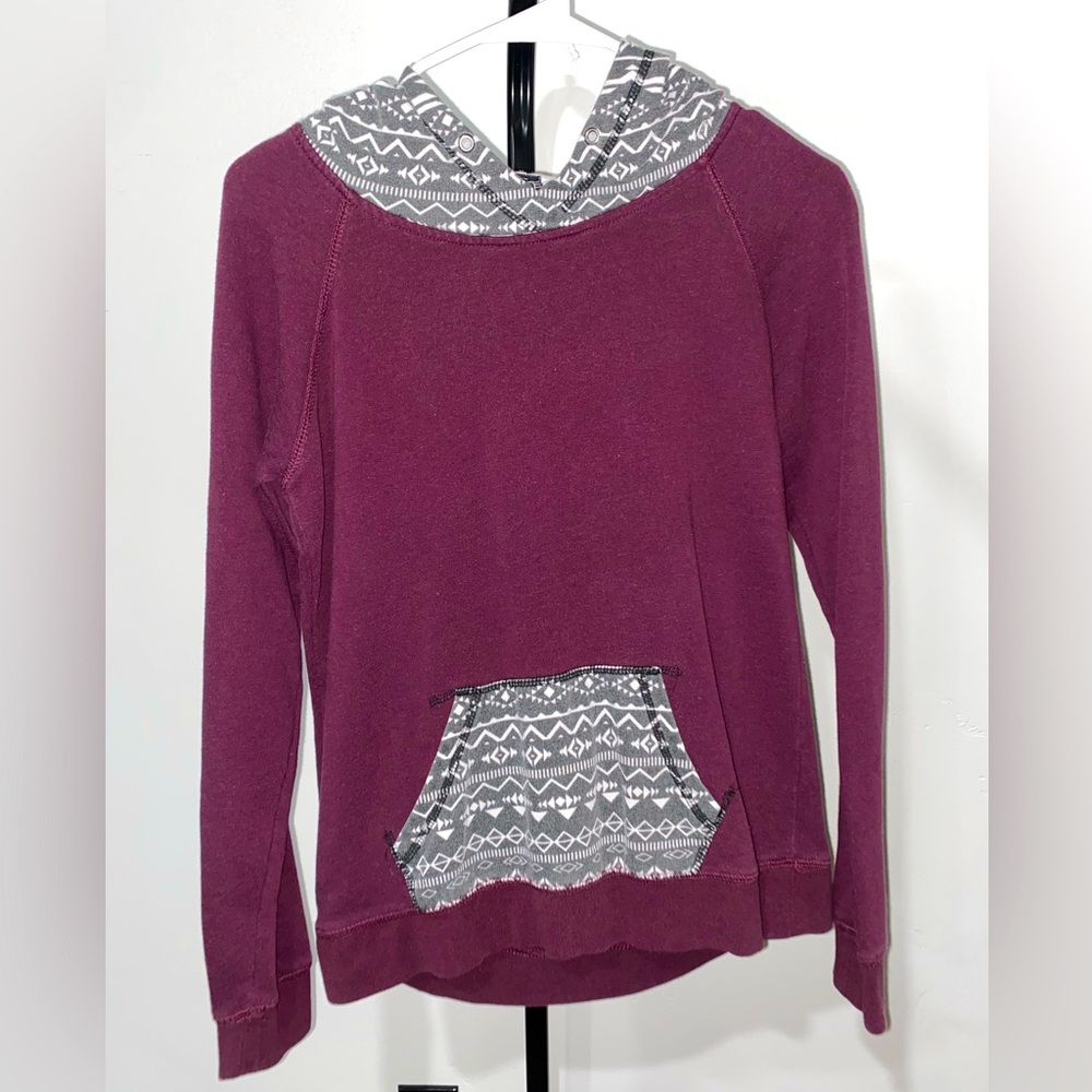 Aztec print sweatshirt